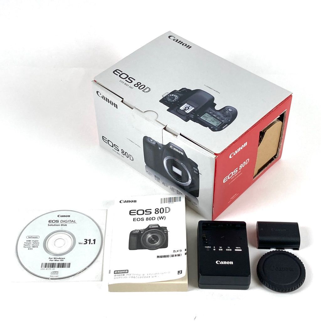 キヤノン Canon EOS 80D ボディ デジタル 一眼レフカメラ 【中古】cambb