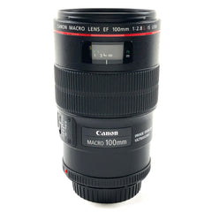 キヤノン Canon EF 100mm F2.8L MACRO IS USM 一眼カメラ用レンズ（オートフォーカス） 【中古】cambb