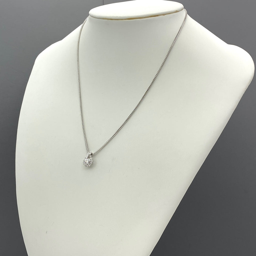 モニッケンダム ダイヤモンド デザインネックレス プラチナ ペンダント ネックレス Pt900 Pt850 ダイヤモンド レディース 【中古】brjwl