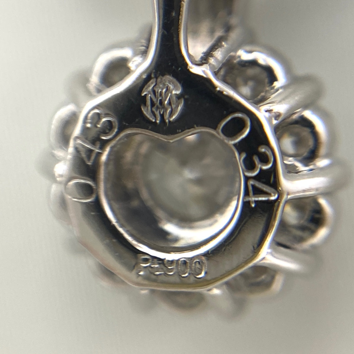 モニッケンダム　ダイヤモンド　プラチナ　ペンダント　ネックレス モニッケンダム ネックレス ダイヤ ダイヤモンド 0.29ct Pt900