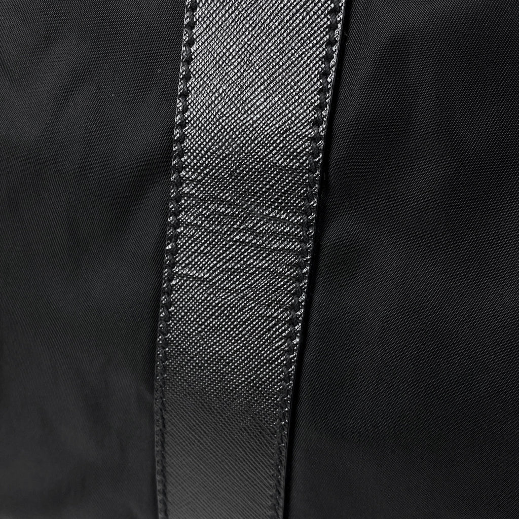 プラダ ロゴプレート ボストンバッグ ショルダーバッグ ボストンバッグ ナイロン ネロ(ブラック) レディース 【中古】brbag