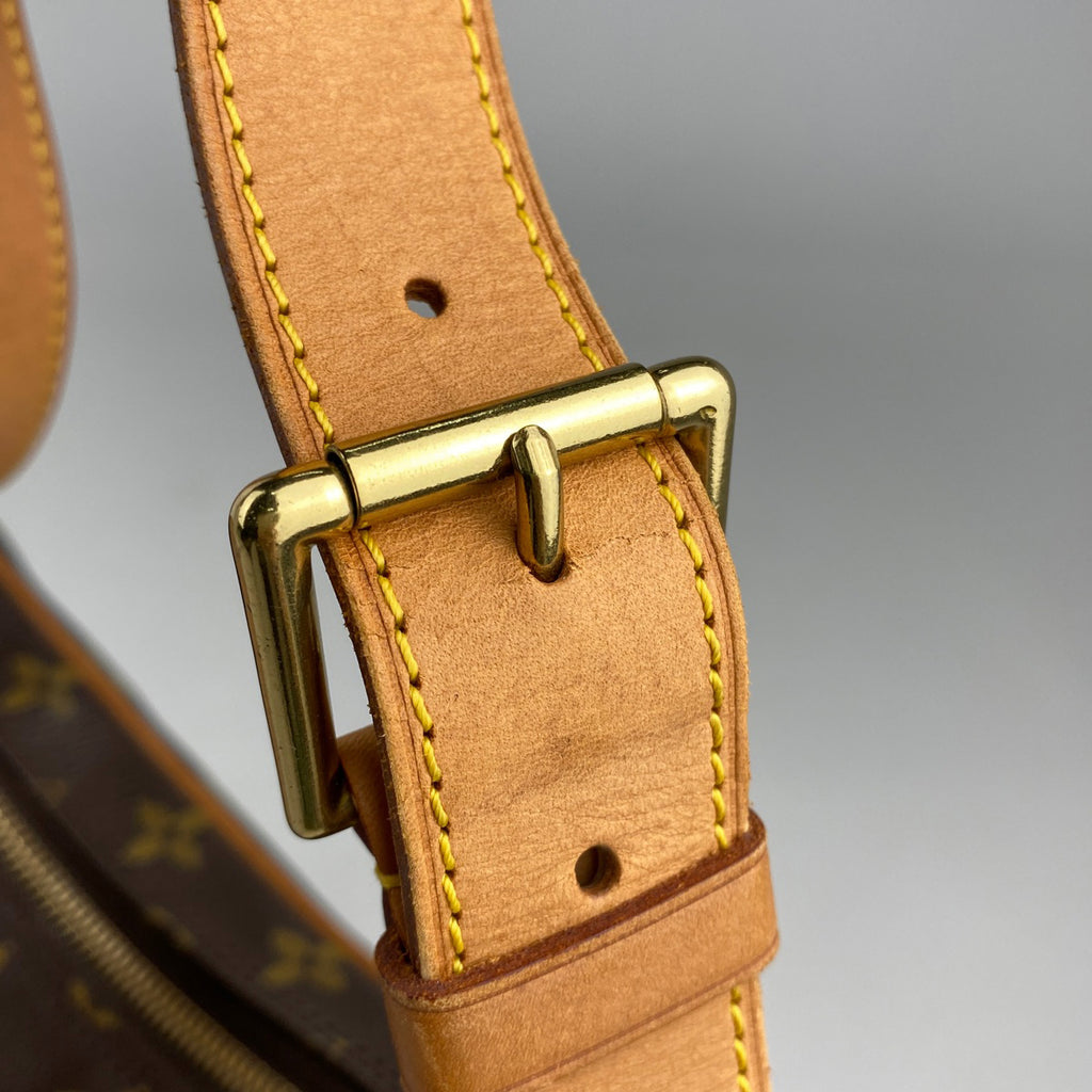 ルイ・ヴィトン クロワッサン MM ワンショルダー 肩掛け ショルダーバッグ モノグラム ブラウン M51512 レディース 【中古】brbag