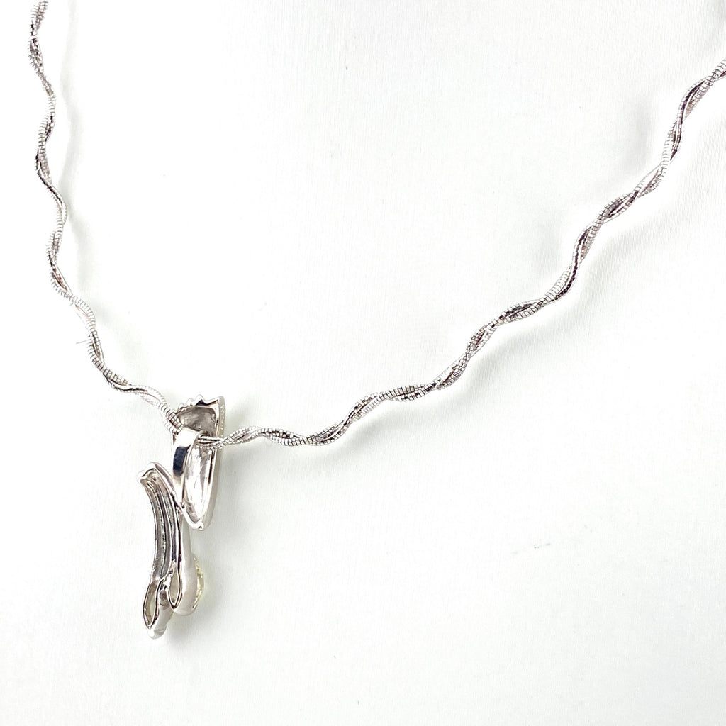 山本真理 メレダイヤ デザインネックレス プラチナ ペンダント ネックレス Pt900 750 ダイヤモンド レディース 【中古】brjwl