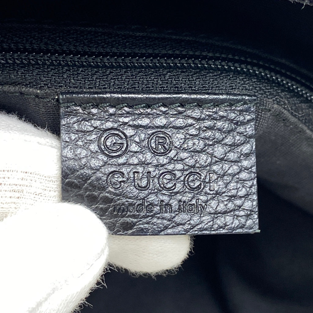 グッチ GG柄 ショルダーバッグ アビー ショルダーバッグ ナイロン ブラック 265691 レディース 【中古】brbag