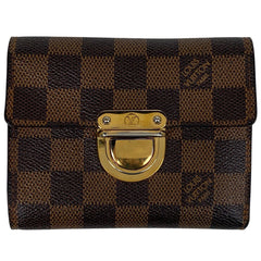 ルイ・ヴィトン ポルトフォイユ コアラ 三つ折り 三つ折り財布 ダミエ ブラウン N60005 レディース 【中古】brbag