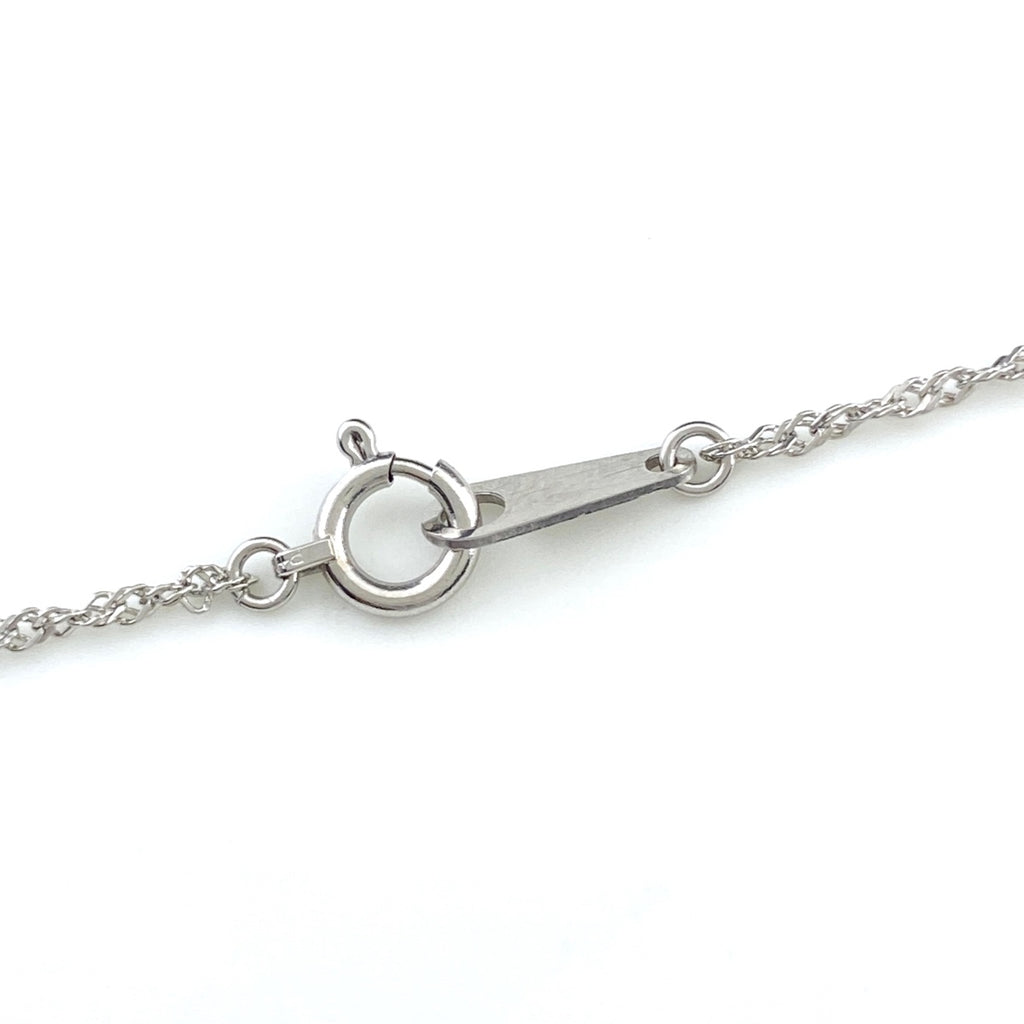 メレダイヤ デザインネックレス プラチナ ペンダント ネックレス Pt900 Pt850 ダイヤモンド レディース 【中古】nbjwl