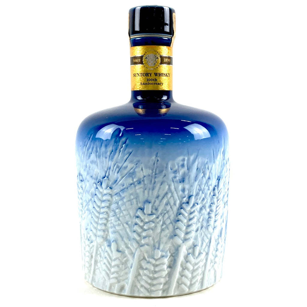【東京都内限定お届け】 サントリー SUNTORY 創業100周年記念 感謝百年 1899-1999 佐治敬三 陶器ボトル 700ml 国産ウイスキー 【古酒】liqbb