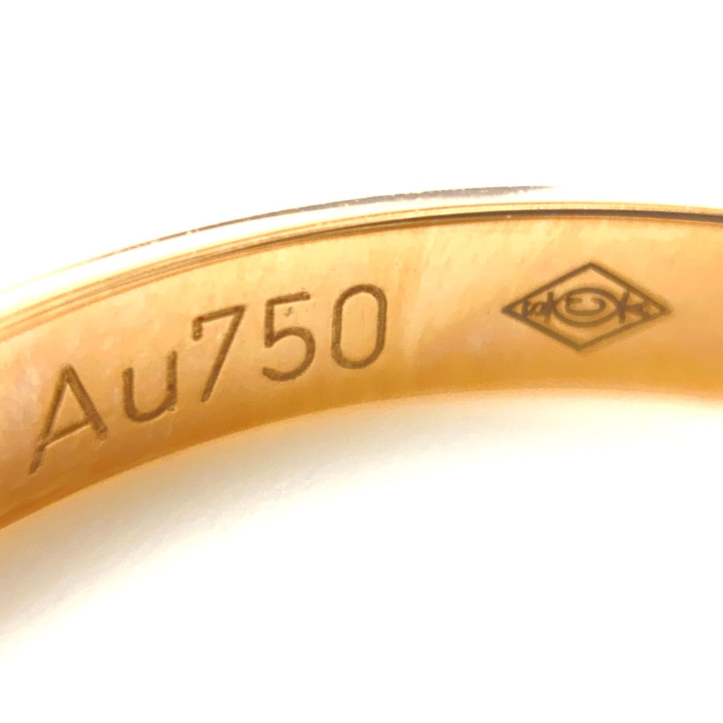 カルティエ ウェディング1P リング 指輪 ダイヤモンド リング 18号 750 ダイヤモンド メンズ 【中古】brjwl