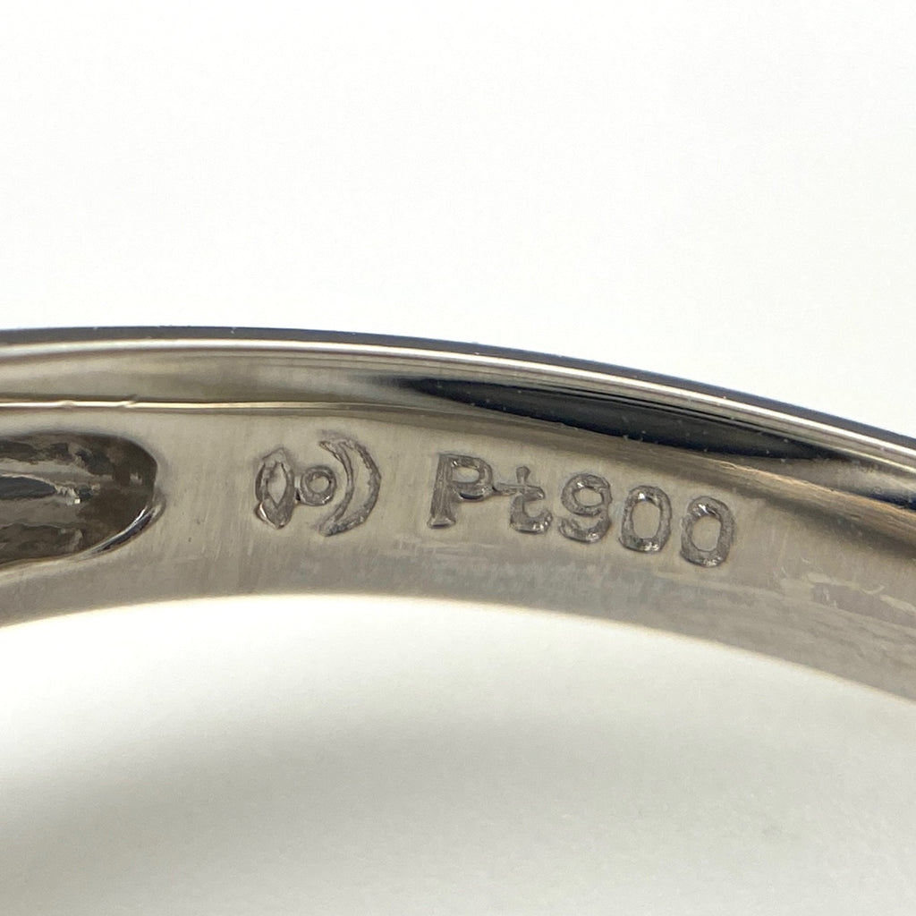 タサキ パール デザインリング プラチナ 指輪 リング 10.5号 Pt900 ダイヤモンド レディース 【中古】brjwl