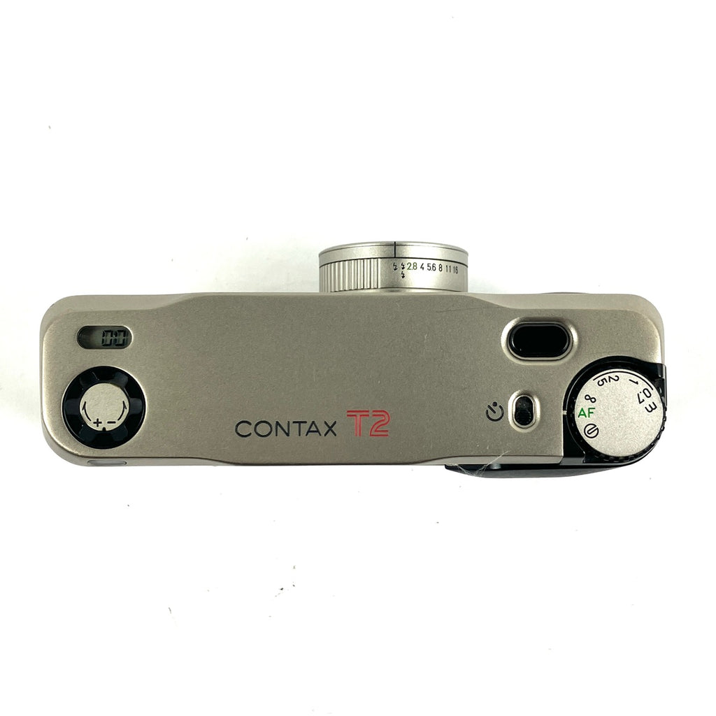 コンタックス CONTAX T2 チタンシルバー フィルム コンパクトカメラ 【中古】cambb