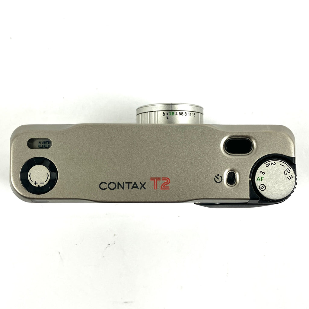コンタックス CONTAX T2 チタンシルバー フィルム コンパクトカメラ 【中古】cambb