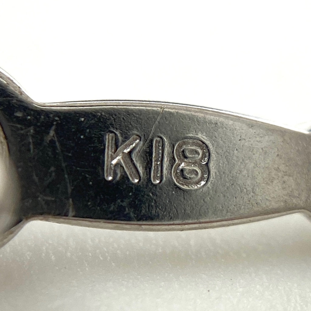 ミキモト パール デザインネックレス 真珠 ネックレス K18 パール レディース 【中古】brjwl