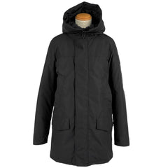 カナダグース ラングフォード パーカ Langford Parka アウター ダウンジャケット ブラック メンズ 【中古】