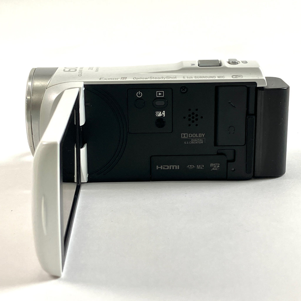 ソニー SONY デジタルHDビデオカメラレコーダー HDR-CX485 ホワイト デジタルビデオカメラ 【中古】cambb