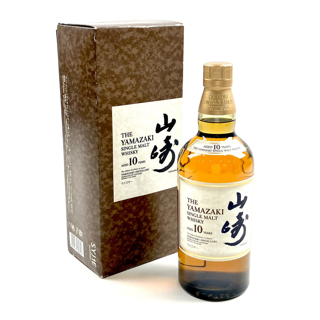 【東京都内限定お届け】 サントリー SUNTORY 山崎 10年 シングルモルト ホワイトラベル 700ml 国産ウイスキー 【古酒】liqbb