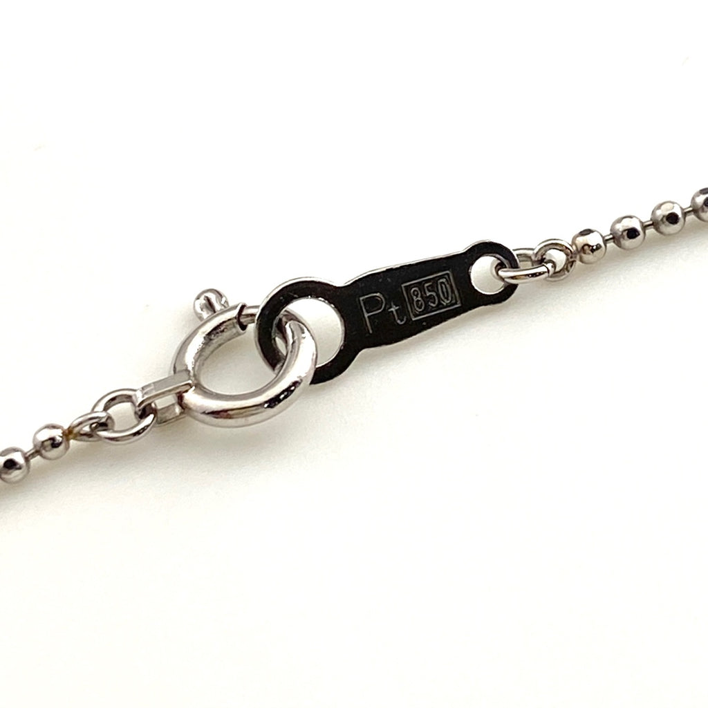 レディース ネックレス プラチナ ペンダント ダイヤモンド 中古 nbjwl