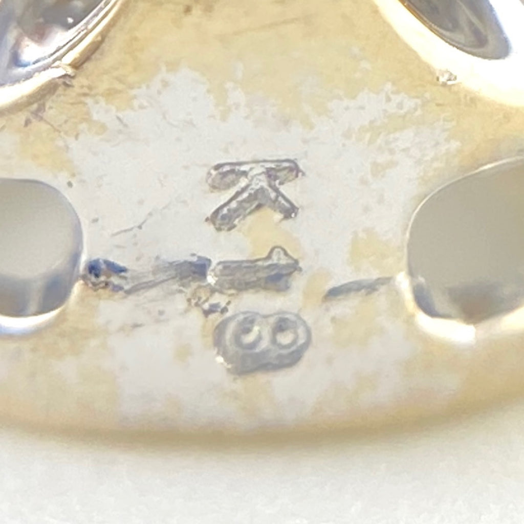 メレダイヤ デザインネックレス WG ホワイトゴールド ペンダント ネックレス K18 WG ダイヤモンド レディース 【中古】nbjwl