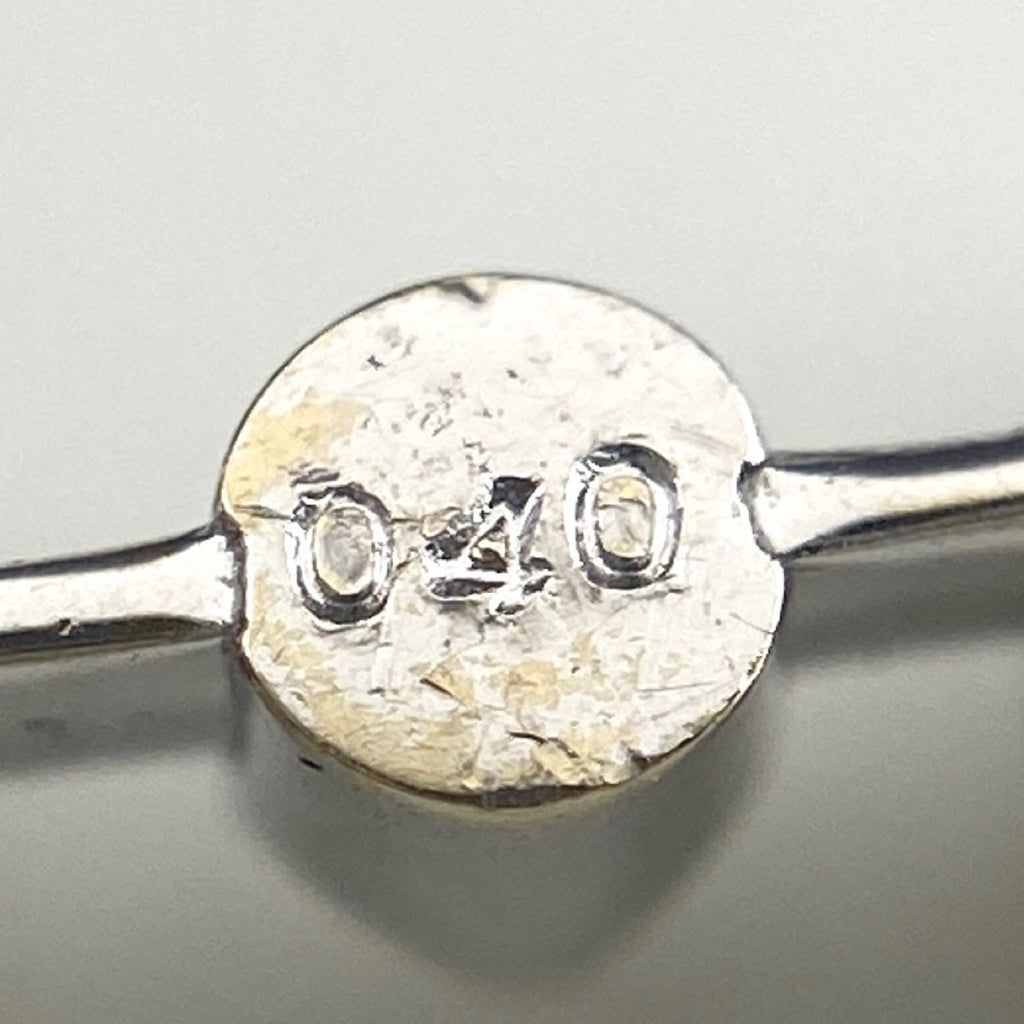 メレダイヤ デザインネックレス WG ホワイトゴールド ペンダント ネックレス K18 WG ダイヤモンド レディース 【中古】nbjwl