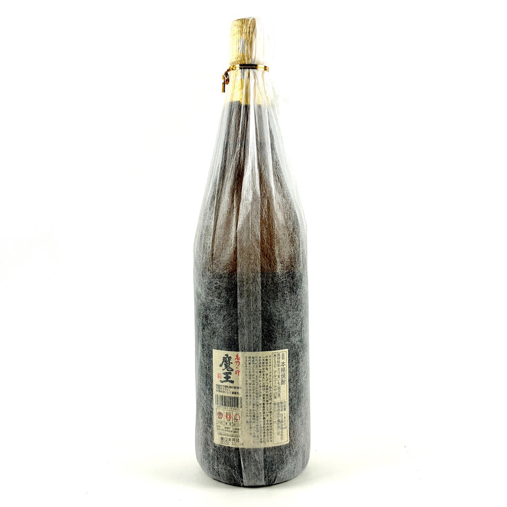 【東京都内限定お届け】 2本 白玉醸造 名門の粋 魔王 森伊蔵 かめ壺焼酎 芋焼酎 1800ml 焼酎セット 【古酒】liqbb