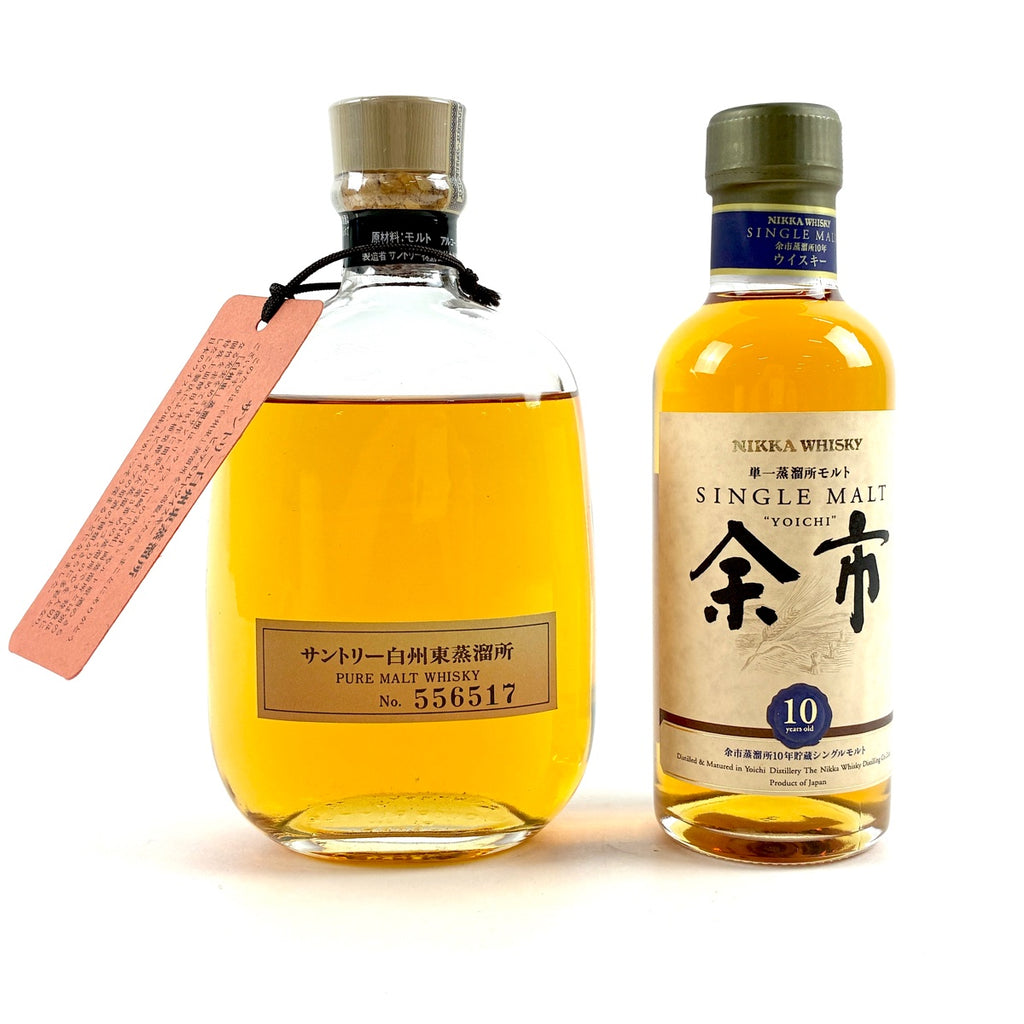 【東京都内限定お届け】 2本 サントリー ニッカ 300ml ウイスキー セット 【古酒】liqbb