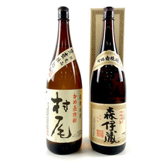 【東京都内限定お届け】 2本 村尾酒造 森伊蔵 芋焼酎 1800ml 焼酎セット 【古酒】liqbb