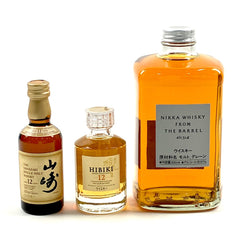【東京都内限定お届け】 3本 サントリー ニッカ 500ml ウイスキー セット 【古酒】liqbb