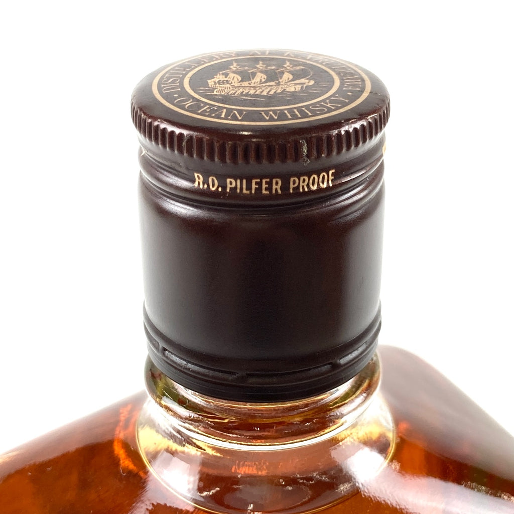 【東京都内限定お届け】 2本 メルシャン Mercian 三楽オーシャン VIC グロリアオーシャン シップボトル クリア 760ml ウイスキー セット 【古酒】 liqbb