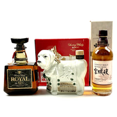 【東京都内限定お届け】 3本 サントリー ニッカ 600ml ウイスキー セット 【古酒】liqbb