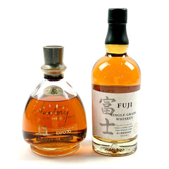 【東京都内限定お届け】 2本 キリン EXPO70 サントリー 富士 シングルグレーン 700ml ウイスキー セット 【古酒】liqbb