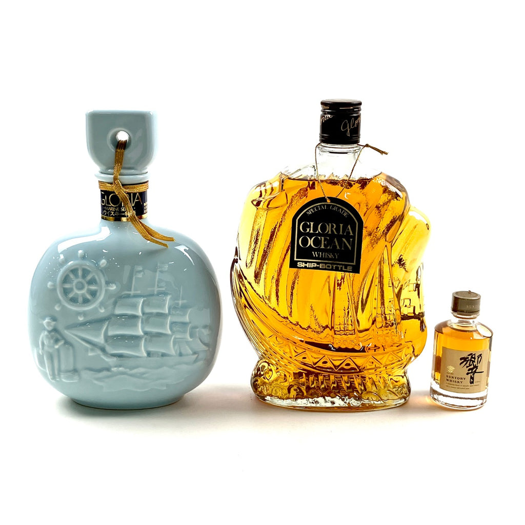 【東京都内限定お届け】 3本 三楽オーシャン サントリー 720ml ウイスキー セット 【古酒】liqbb