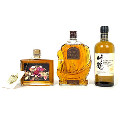 【東京都内限定お届け】 3本 三楽オーシャン サントリー ニッカ 700ml ウイスキー セット 【古酒】liqbb