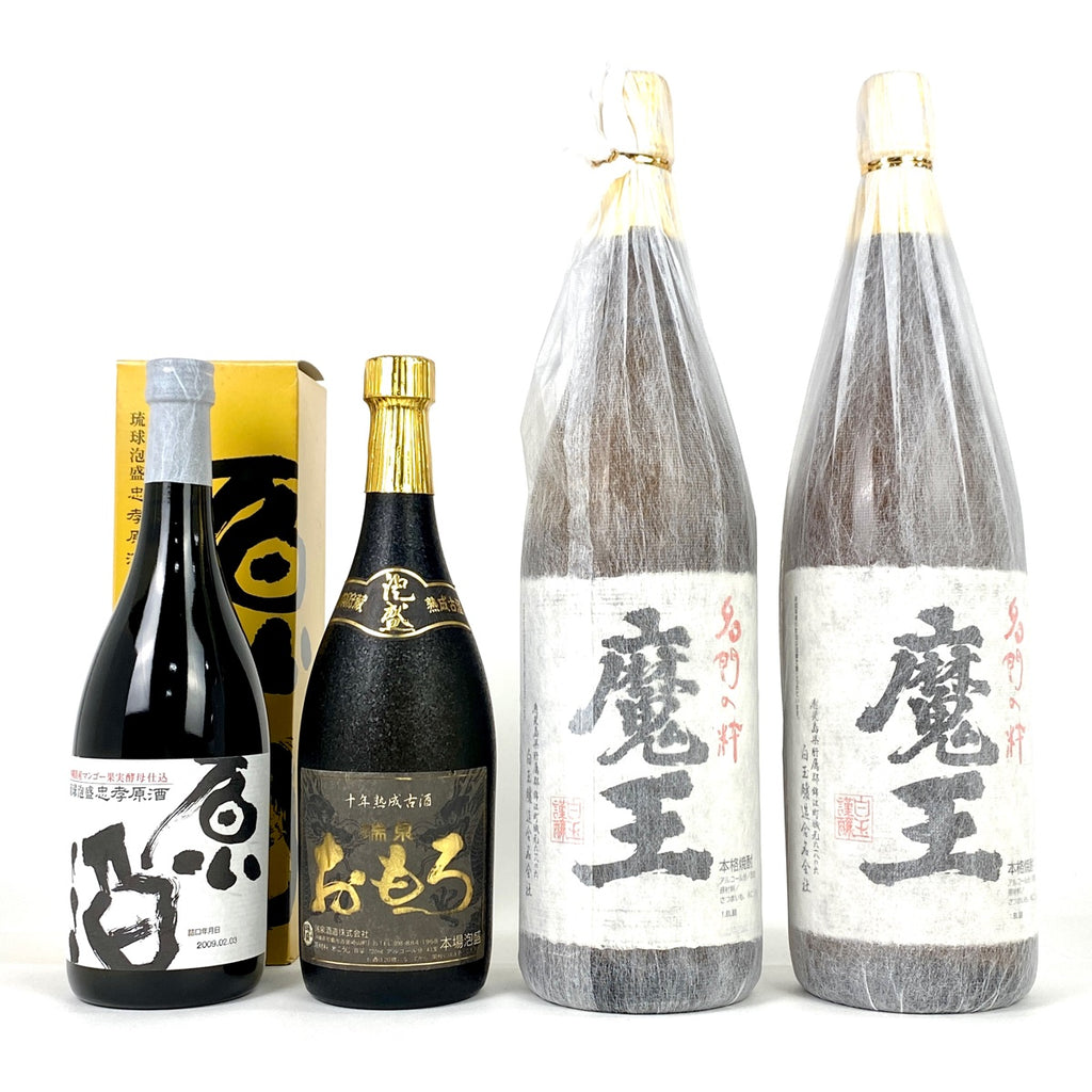 【東京都内限定お届け】 4本 忠孝酒造 瑞泉酒造 白玉醸造 芋焼酎 米焼酎 720ml 焼酎セット 【古酒】liqbb