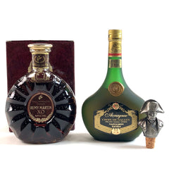 2本 CROIX DE SALLES レミーマルタン コニャック アルマニャック 700ml ブランデー セット 【古酒】