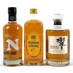 【東京都内限定お届け】 3本 ニッカ サントリー 700ml ウイスキー セット 【古酒】 liqbb