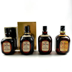4本 オールドパー Old Parr 12年 デラックス 1000ml ウイスキー セット 【古酒】