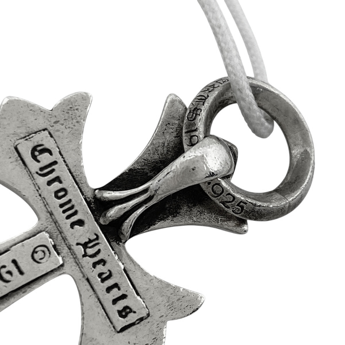 クロムハーツ　正規品　シルバー 十字架 ペンダントトップ CHROME HEARTS ≪ 新品 ≫ クロムハーツ ラージダブル CHクロス