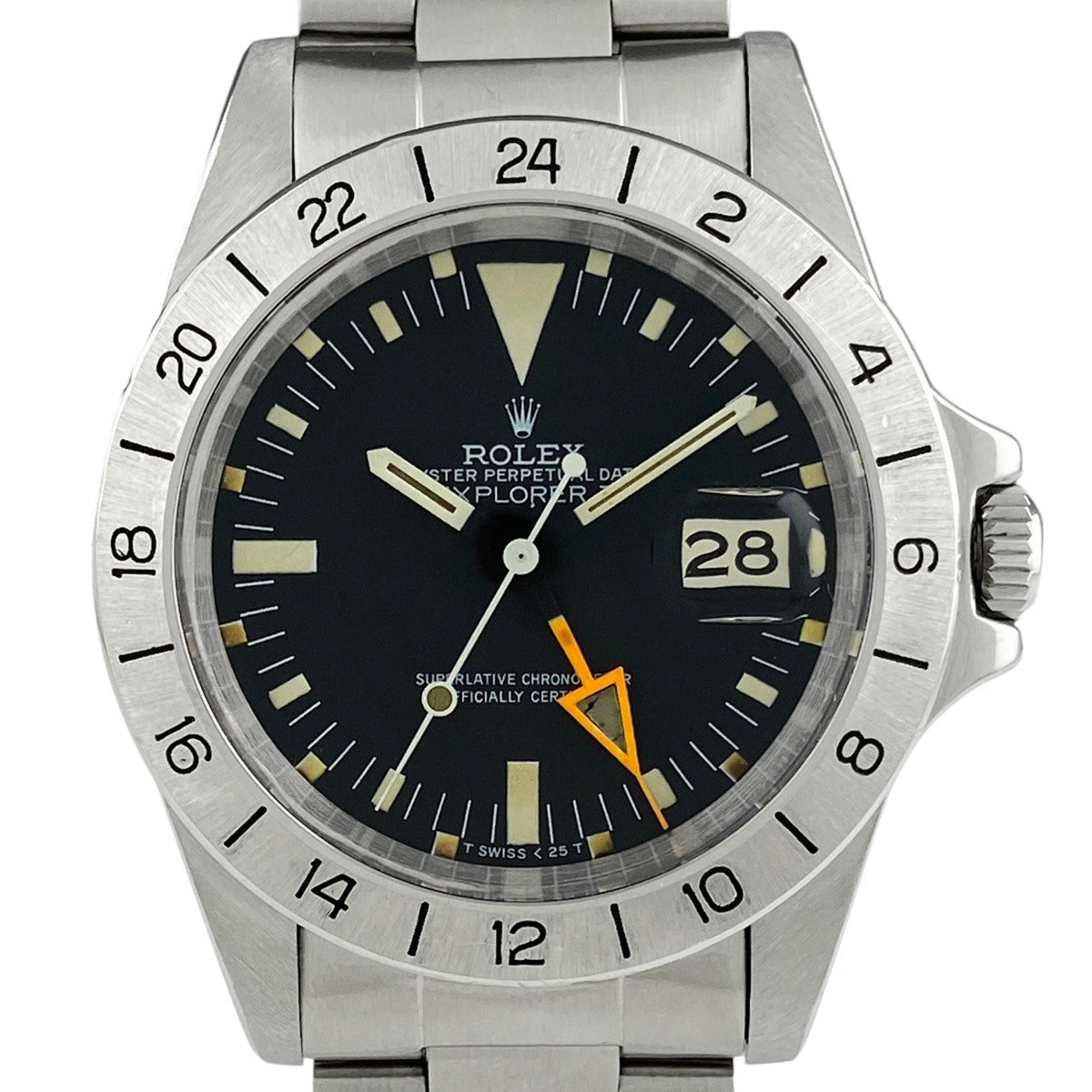 ロレックス エクスプローラ 2 1655 腕時計 SS 自動巻き ブラック