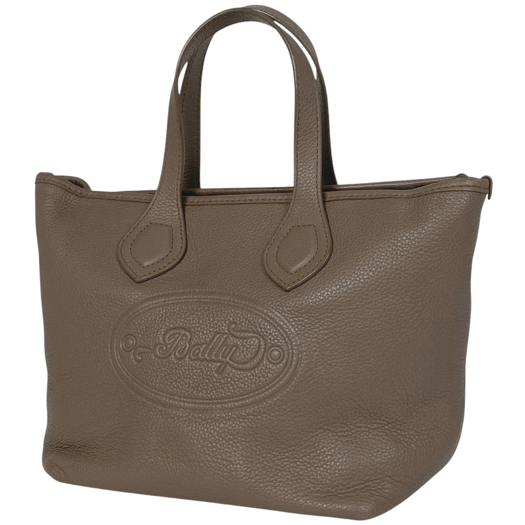 バリー ロゴ ハンドバッグ 手提げ ハンドバッグ レザー ブラウン レディース 【中古】brbag