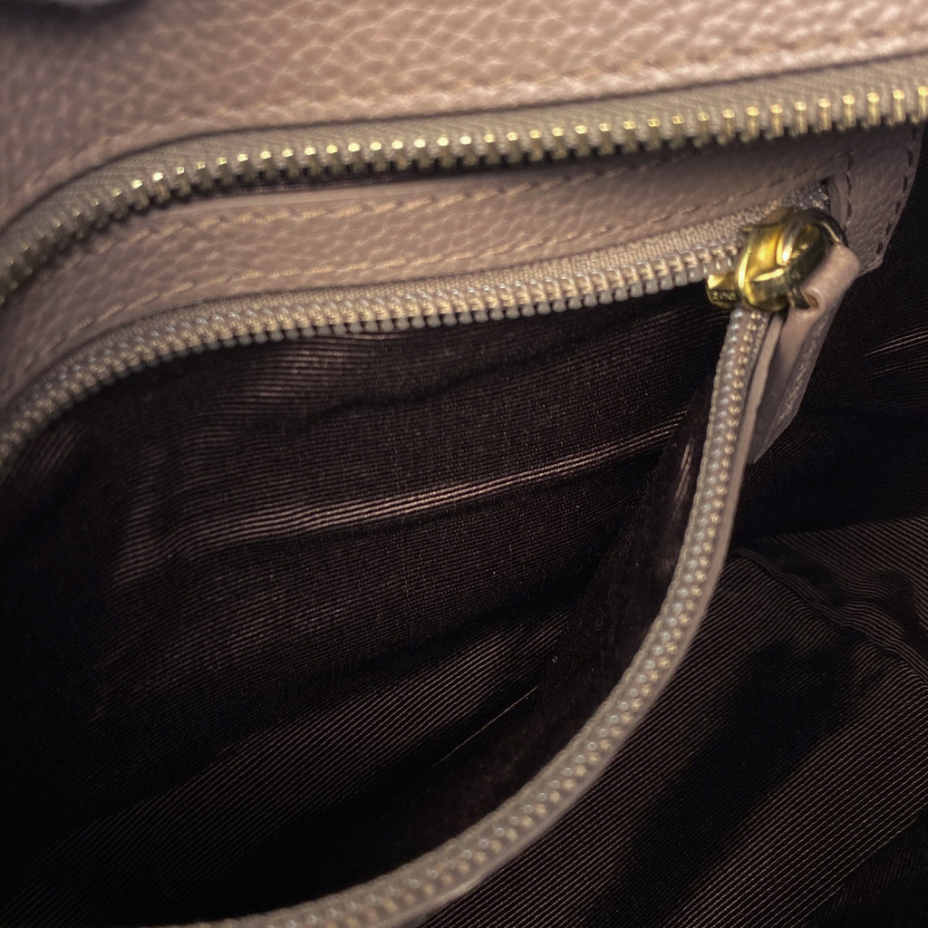 バリー ロゴ ハンドバッグ 手提げ ハンドバッグ レザー ブラウン レディース 【中古】brbag
