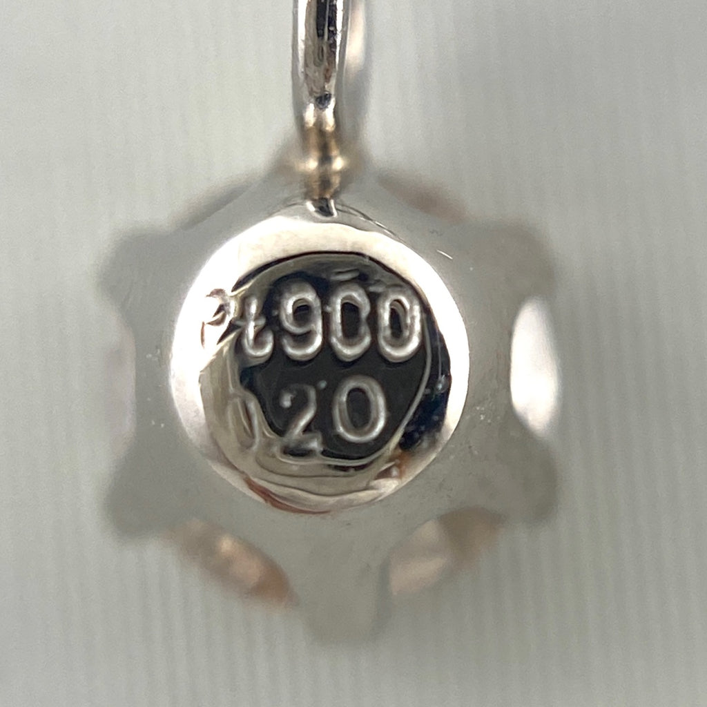 ダイヤモンド デザインネックレス プラチナ ペンダント ネックレス Pt900 Pt850 ダイヤモンド レディース 【中古】nbjwl
