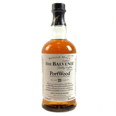 バルヴェニー BALVENIE 21年 ポートウッド 700ml スコッチウイスキー シングルモルト 【古酒】liqbb