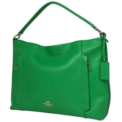 コーチ スカウト ホーボー ハンドバッグ 2WAY ショルダーバッグ ハンドバッグ レザー グリーン 34312 レディース 【中古】 brbag