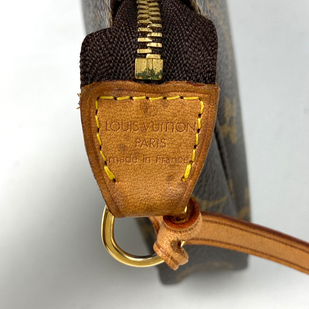 ルイ・ヴィトン ポシェット アクセソワール メイク コスメ 2WAY ショルダーバッグ アクセサリーポーチ モノグラム ブラウン M51980 レディース 【中古】brbag