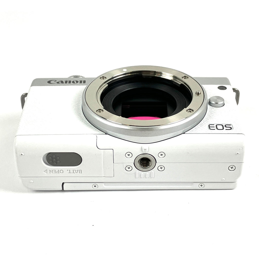 キヤノン Canon EOS M200 ダブルズームキット ホワイト デジタル ミラーレス 一眼カメラ 【中古】cambb