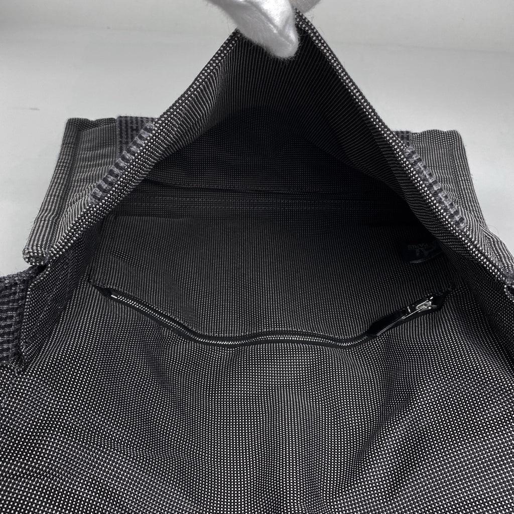 エルメス エールライン バサスPM Hロゴ ショルダーバッグ ナイロンキャンバス グレー レディース 【中古】brbag