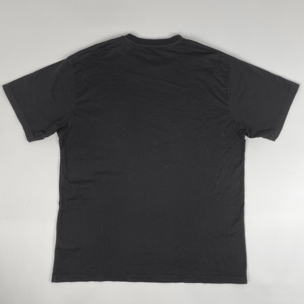 バーバリー TBロゴ Tシャツ クルーネック トップス 半袖Ｔシャツ コットン ブラック メンズ 【中古】brapp