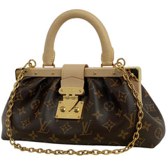 ルイ・ヴィトン モノグラム クラッチ 2WAY チェーン ショルダーバッグ ハンドバッグ モノグラム ブラウン M46544 レディース 【中古】brbag