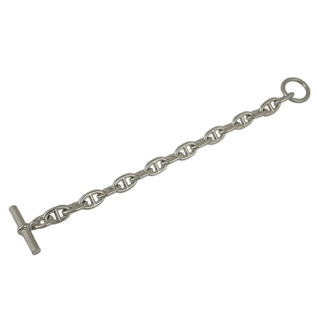 エルメス シェーヌダンクル MM 16コマ ブレスレット シルバー925 シルバー レディース 【中古】bracc