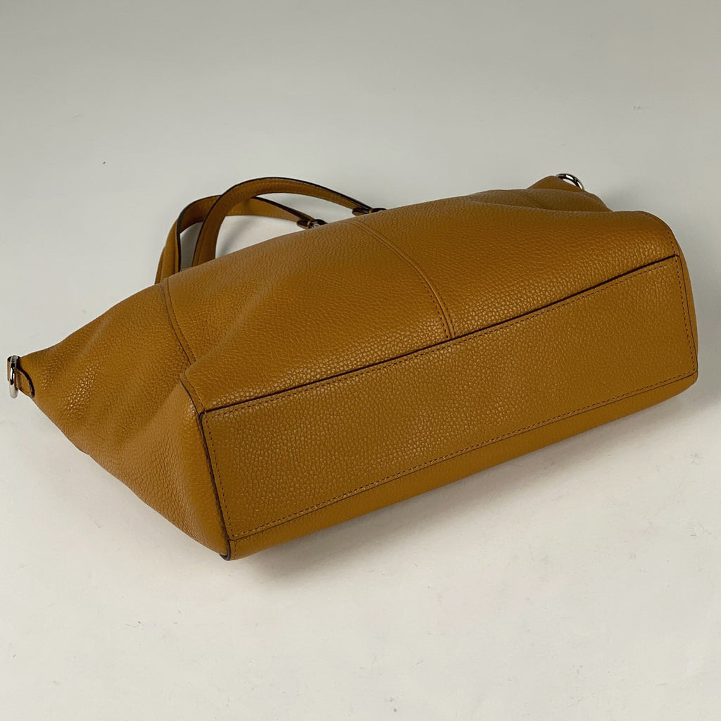 コーチ ロゴ ハンドバッグ 2WAY ショルダーバッグ ハンドバッグ レザー ブラウン 59501 レディース 【中古】 brbag