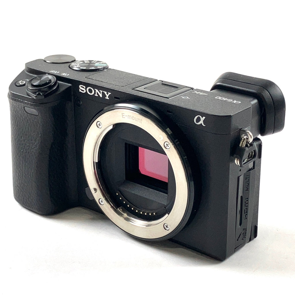 ソニー SONY α6400 パワーズームレンズキット ILCE-6400L ブラック デジタル ミラーレス 一眼カメラ 【中古】cambb
